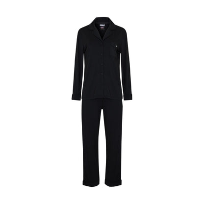 Long Pyjama Set in Black
