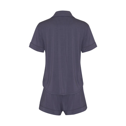 Short Pyjama Set in Charcoal